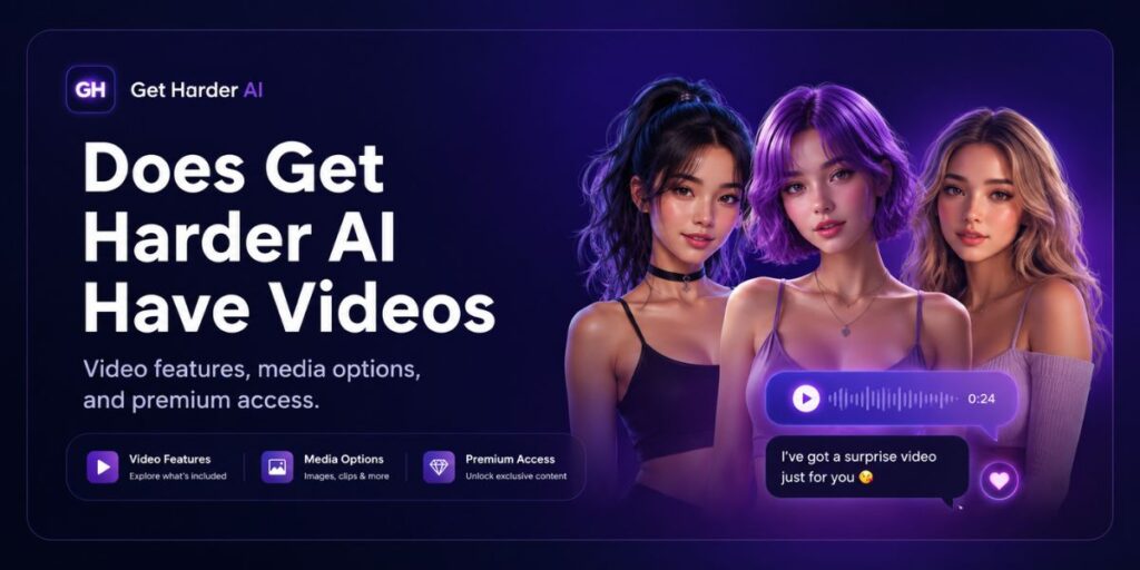 Does Get Harder AI Have Videos