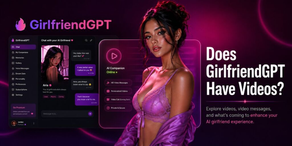 Does GirlfriendGPT Have Videos