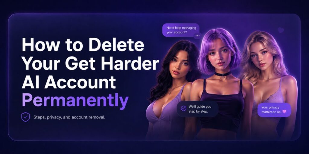 How to Delete Get Harder AI Account Permanently