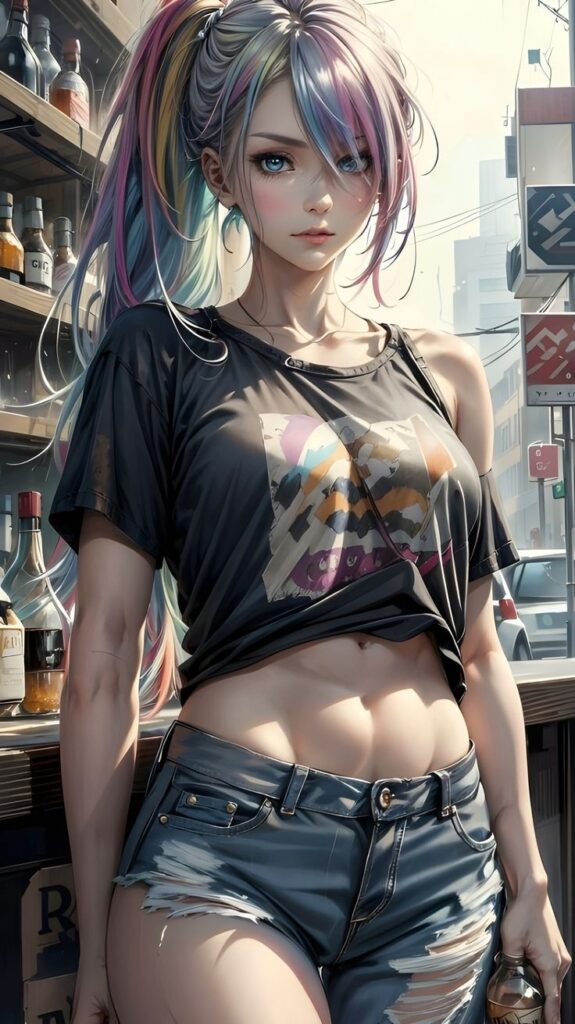 Beautiful Anime AI Girl Gallery 8