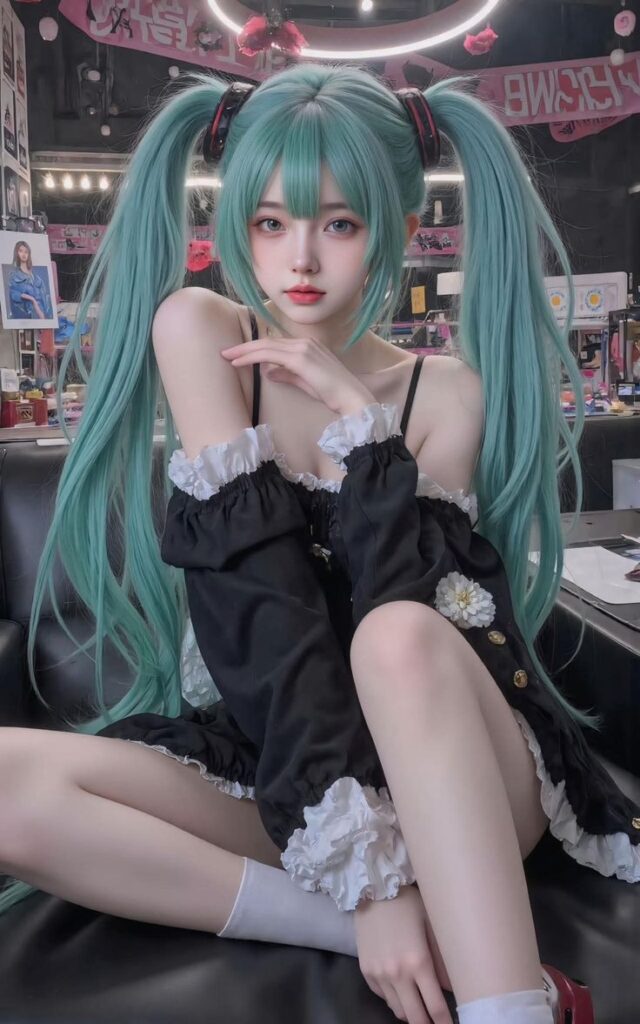 Beautiful Cosplay AI Girl Images 16