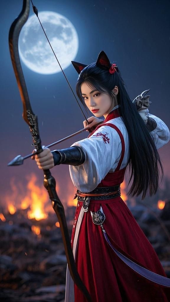 Beautiful Cosplay AI Girl Images 4