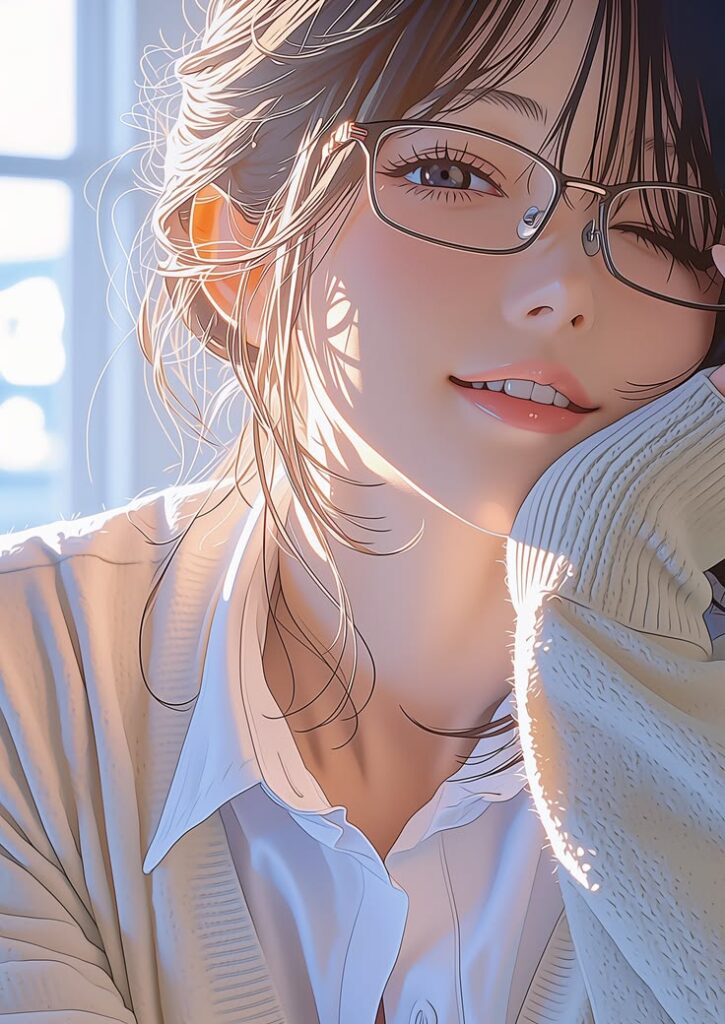 Beautiful Cute AI Girl Images 1