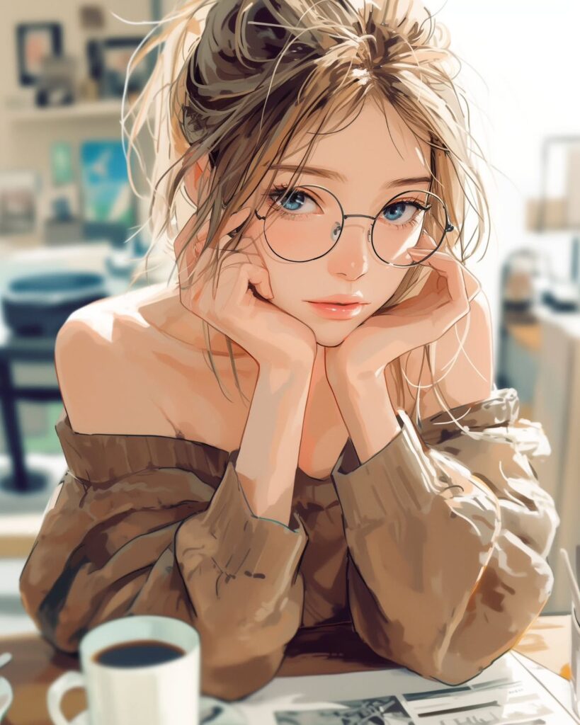 Beautiful Cute AI Girl Images 3