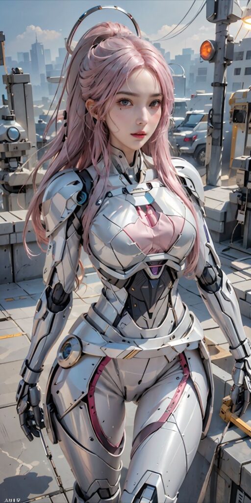 Beautiful Cyberpunk AI Girl Images 2