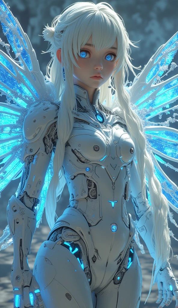 Beautiful Cyberpunk AI Girl Images 7