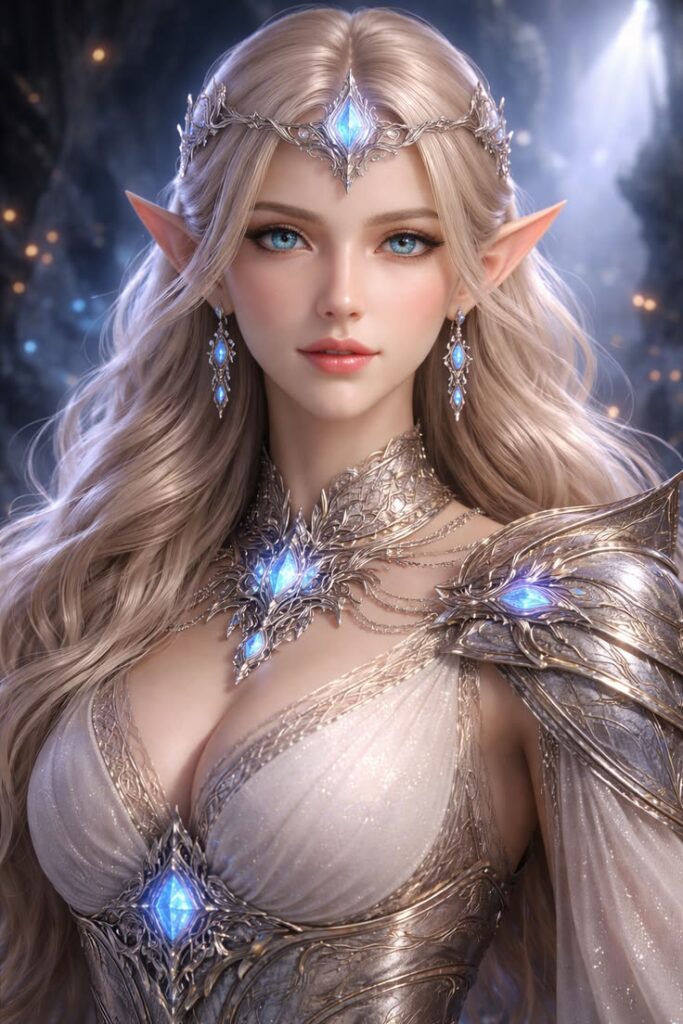 Beautiful Elf AI Girl Images 1
