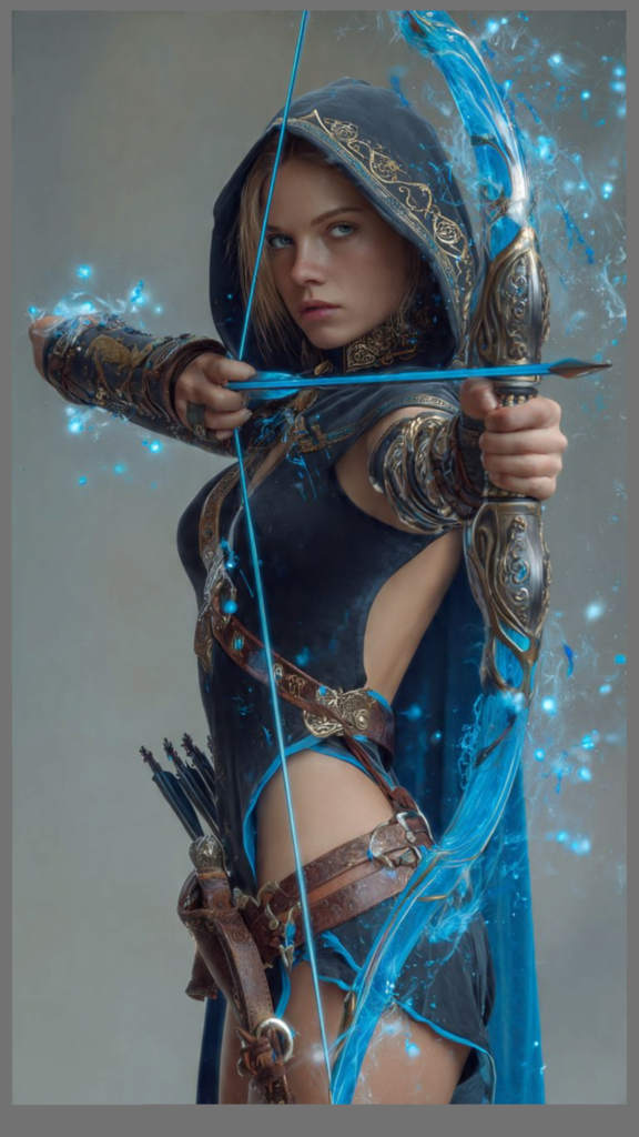 Beautiful Elf AI Girl Images 12