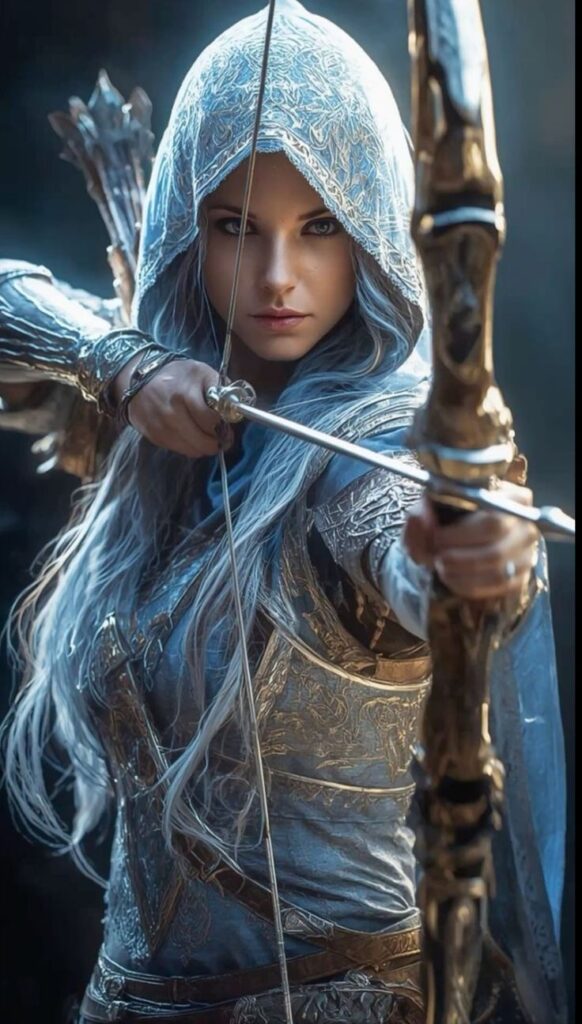 Beautiful Elf AI Girl Images 13