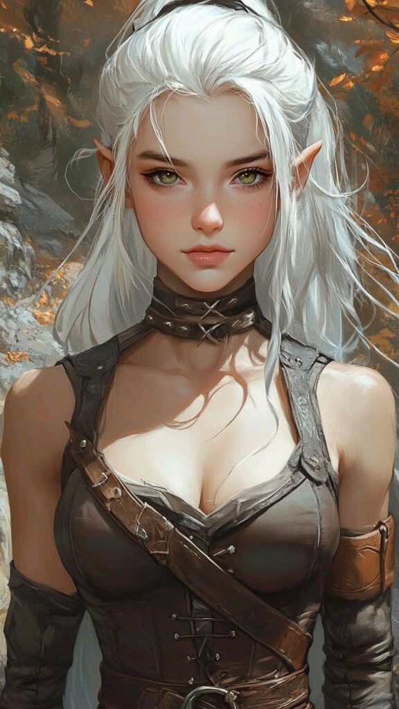 Beautiful Elf AI Girl Images 15