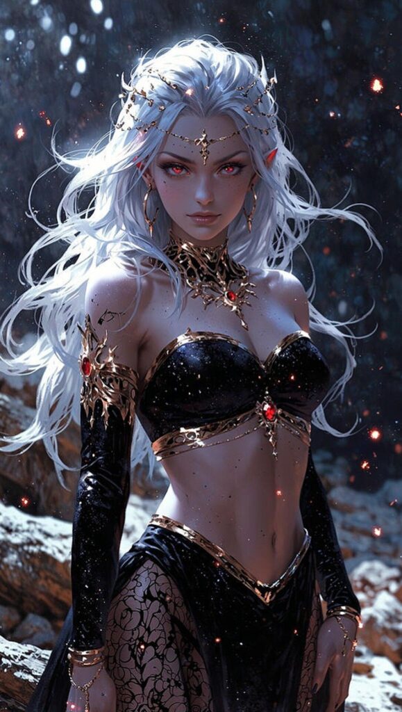 Beautiful Elf AI Girl Images 17