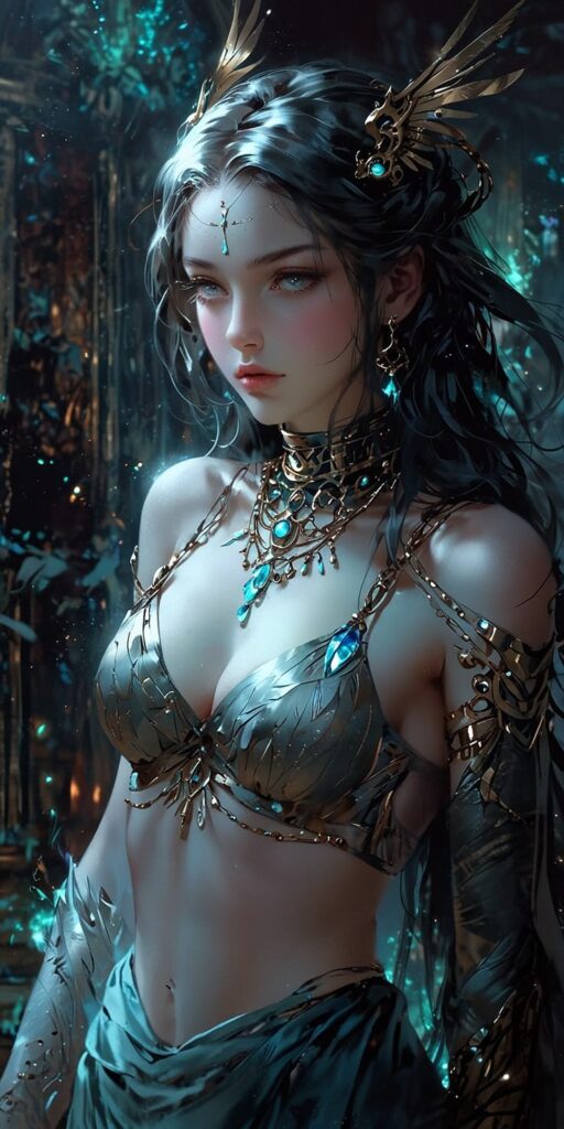 Beautiful Elf AI Girl Images 18