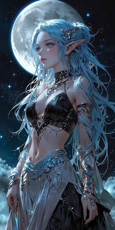 Beautiful Elf AI Girl Images 19