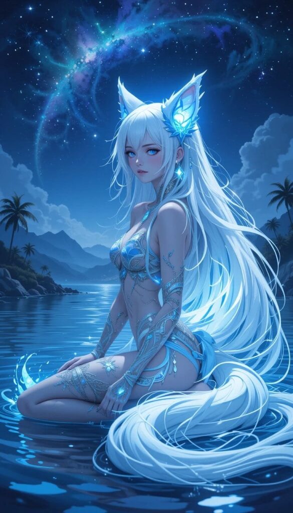 Beautiful Elf AI Girl Images 21