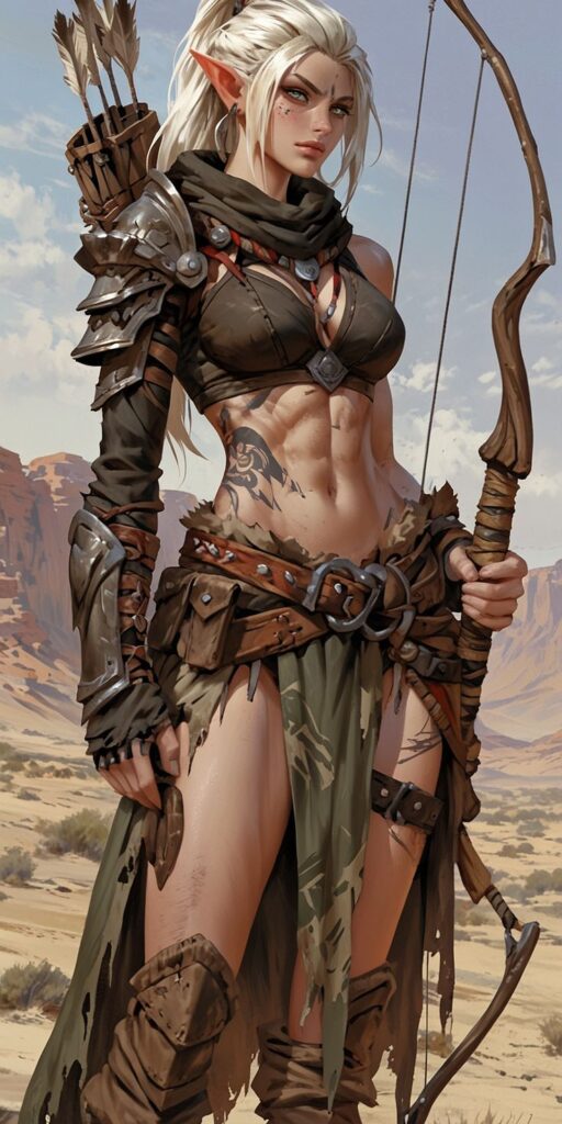 Beautiful Elf AI Girl Images 5