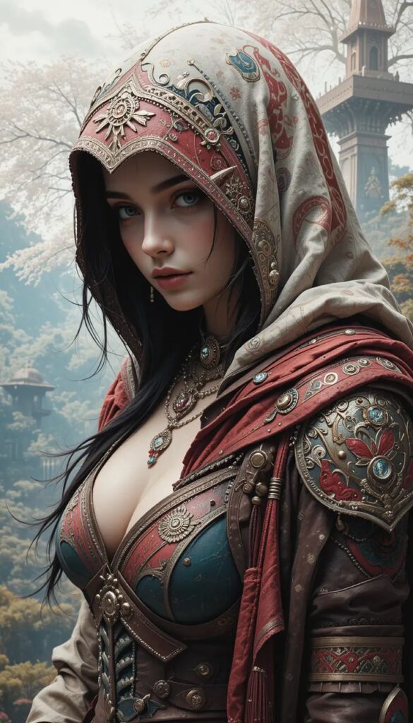 Beautiful Elf AI Girl Images 9