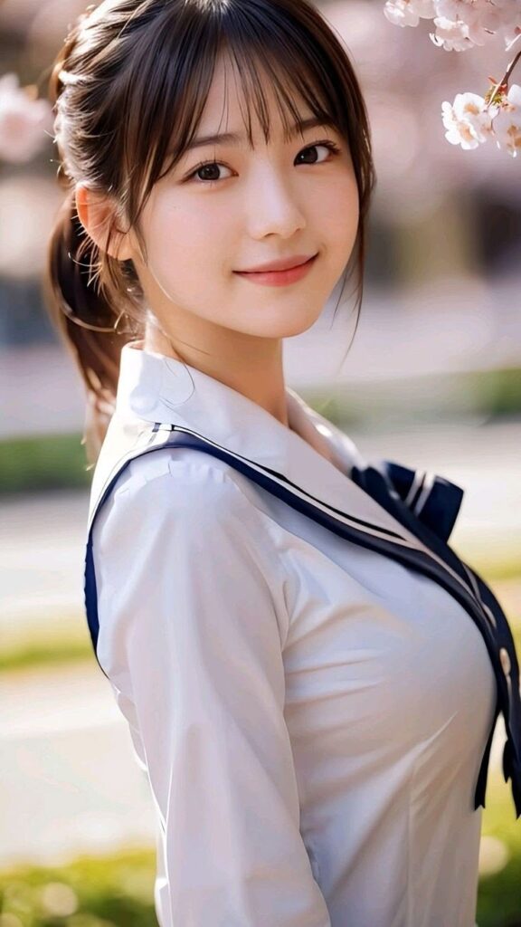 Beautiful Japanese AI Girl Images 2