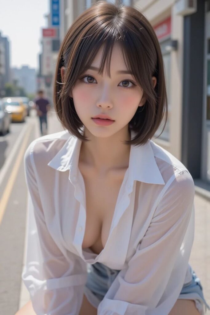 Beautiful Japanese AI Girl Images 5