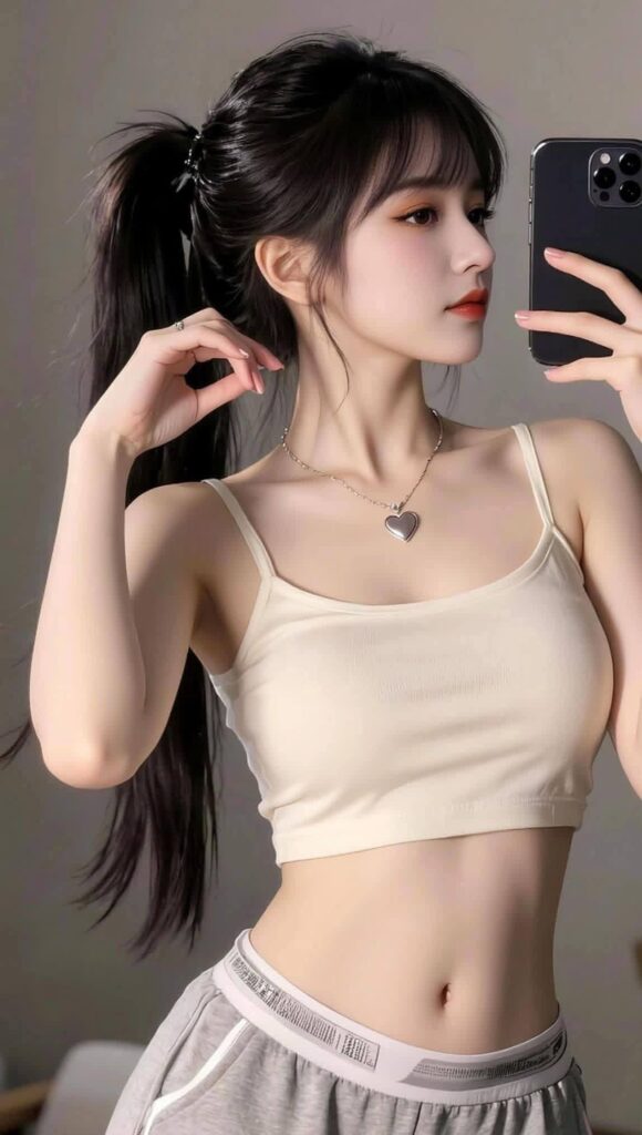 Beautiful Korean AI Girl Images 9