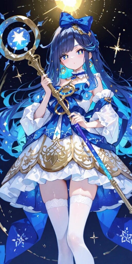 Beautiful Magical AI Girl Images 1
