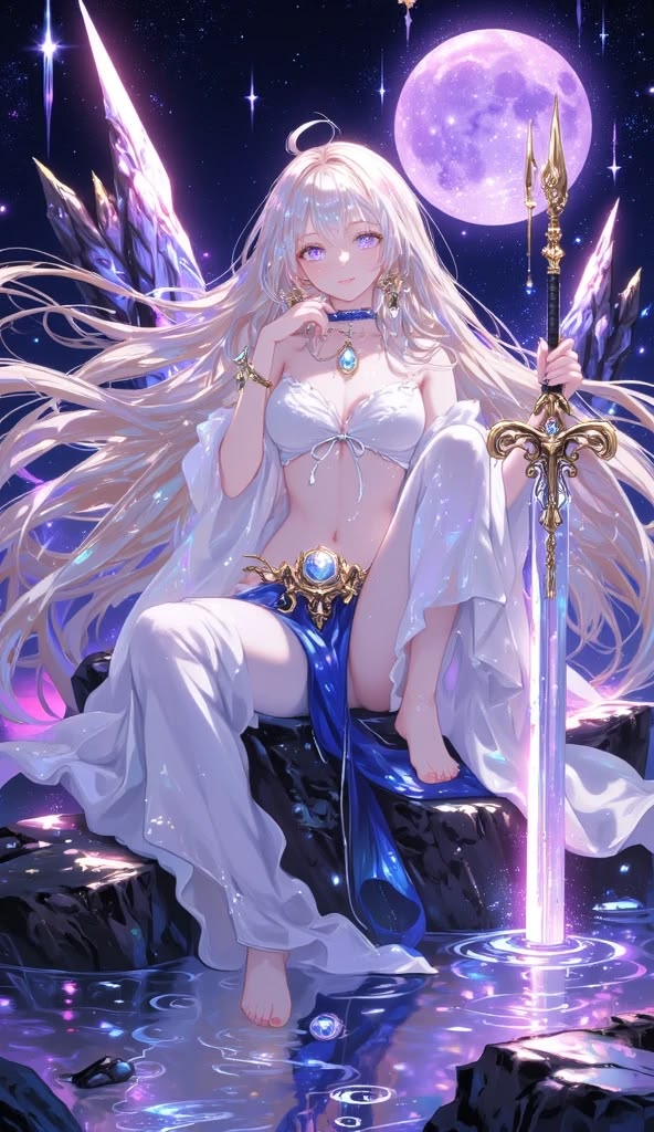 Beautiful Magical AI Girl Images 10