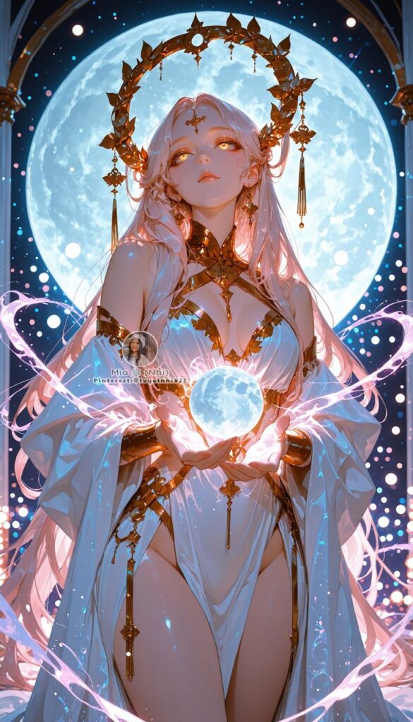 Beautiful Magical AI Girl Images 13