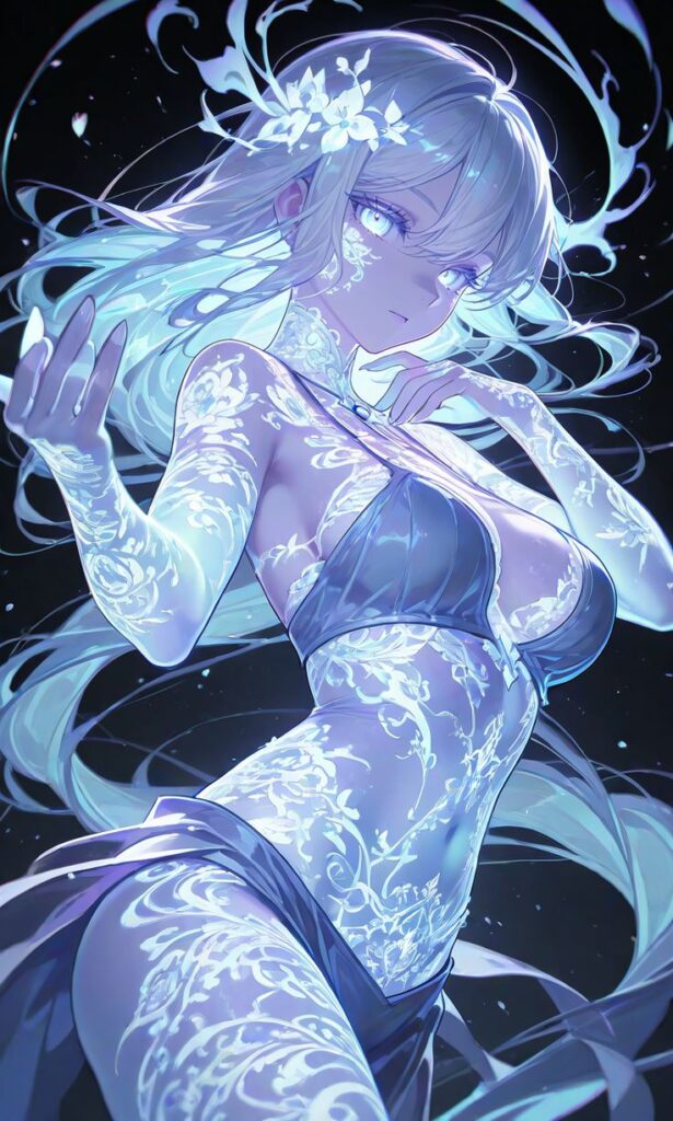 Beautiful Magical AI Girl Images 21