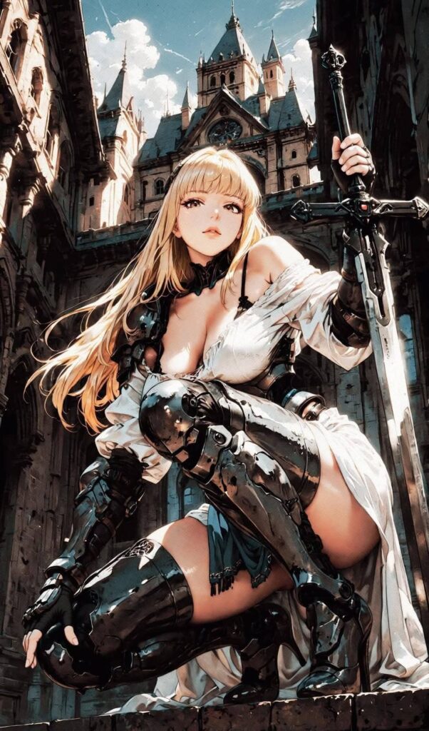 Beautiful Magical AI Girl Images 5
