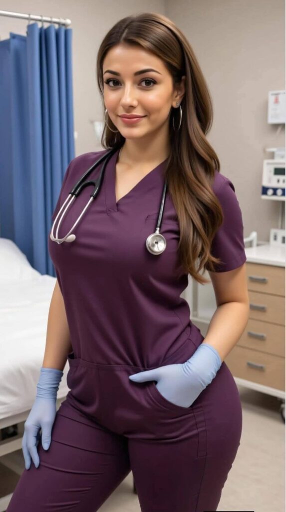 Beautiful Nurse AI Girl Images 12