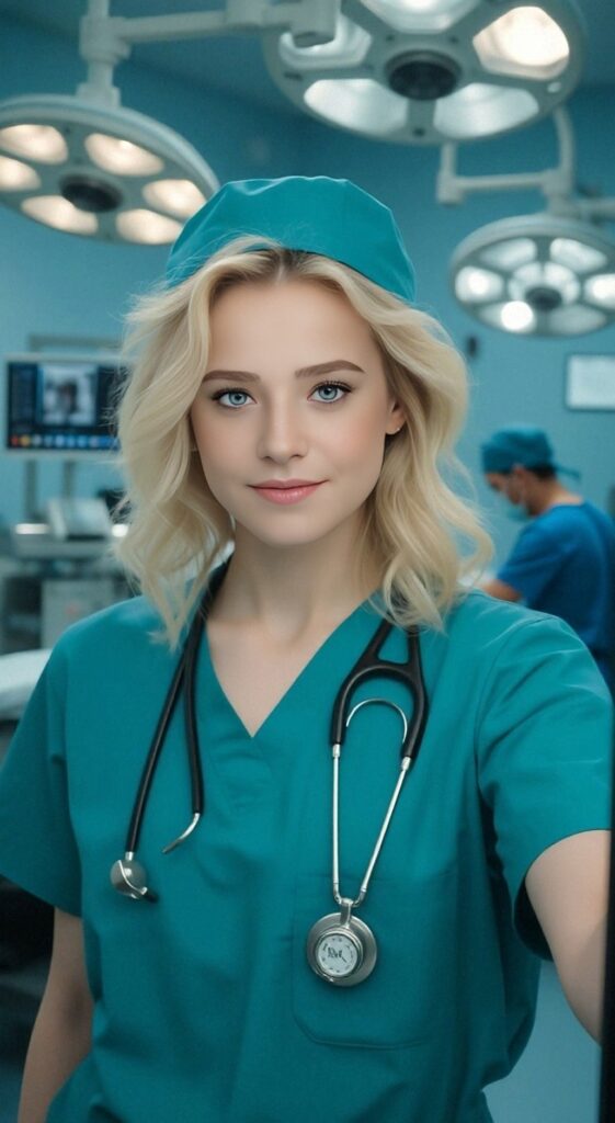 Beautiful Nurse AI Girl Images 20
