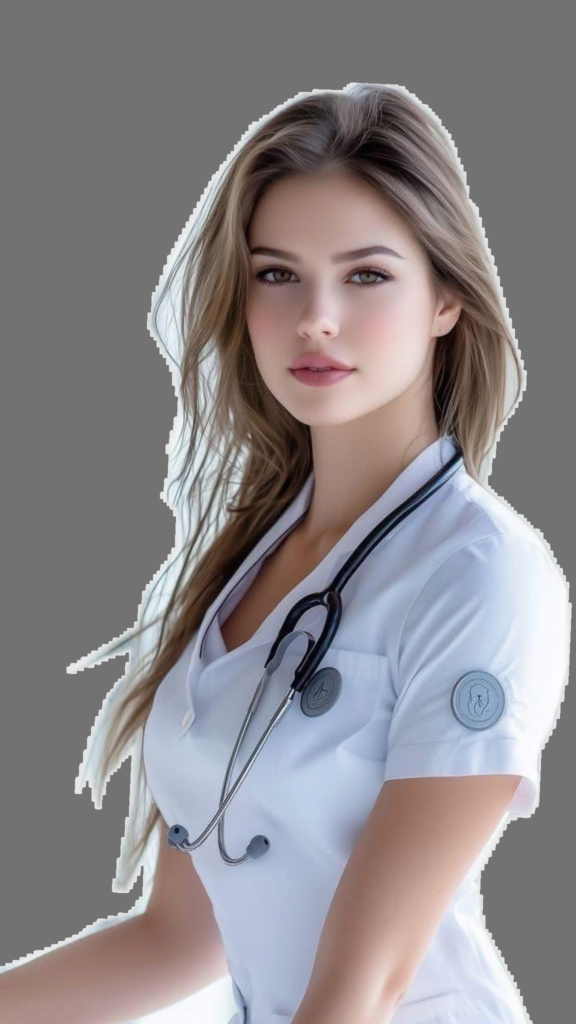 Beautiful Nurse AI Girl Images 8