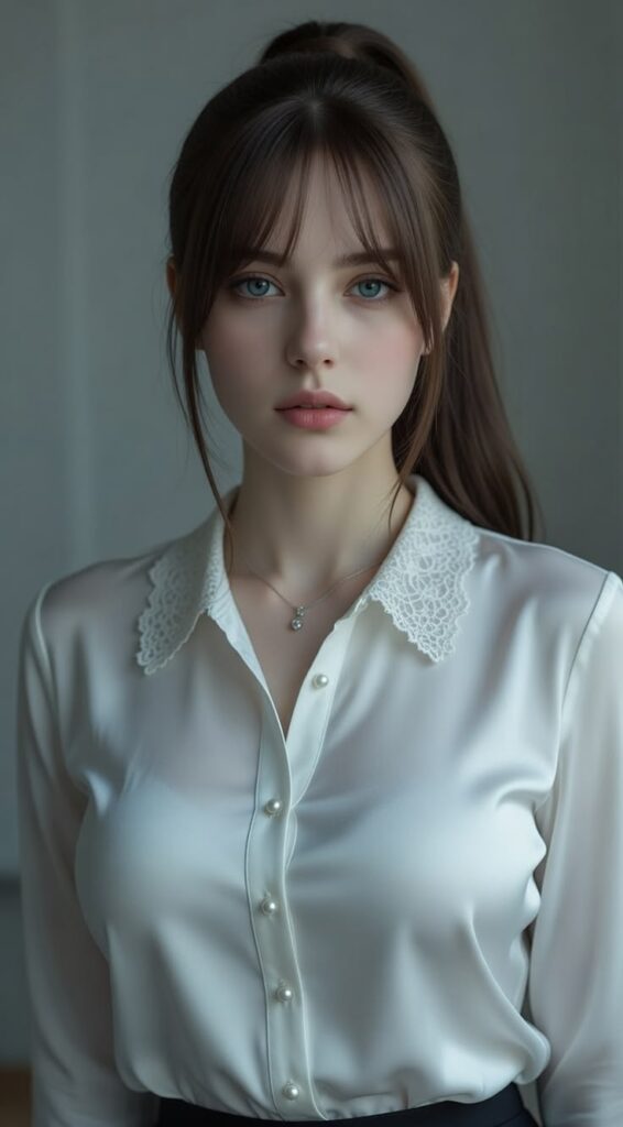 Beautiful Office Lady AI Girl Images 17