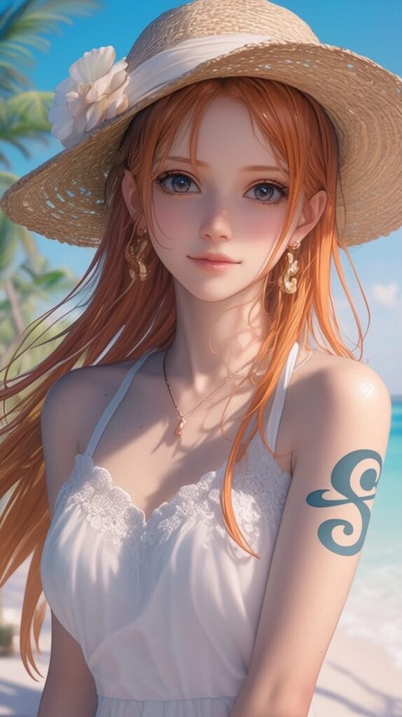 Beautiful One Piece AI Girl AI Art 12