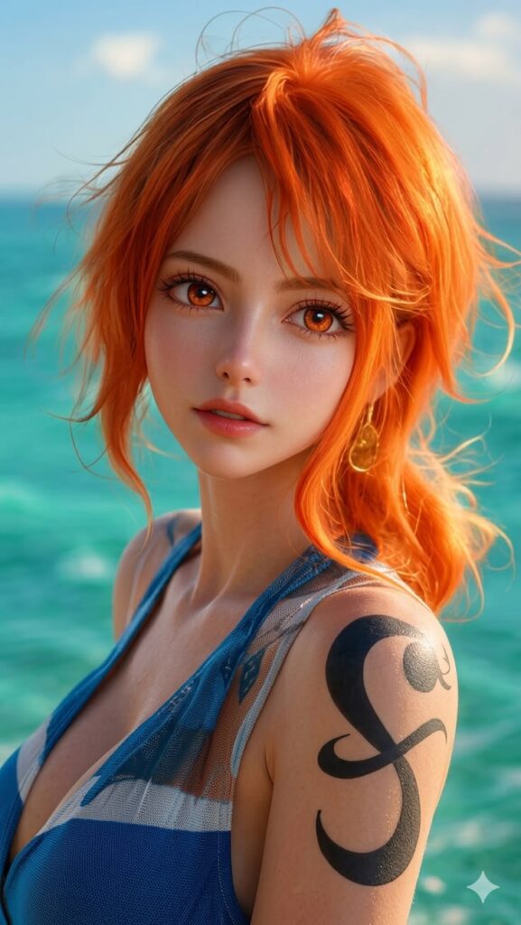 Beautiful One Piece AI Girl AI Art 9