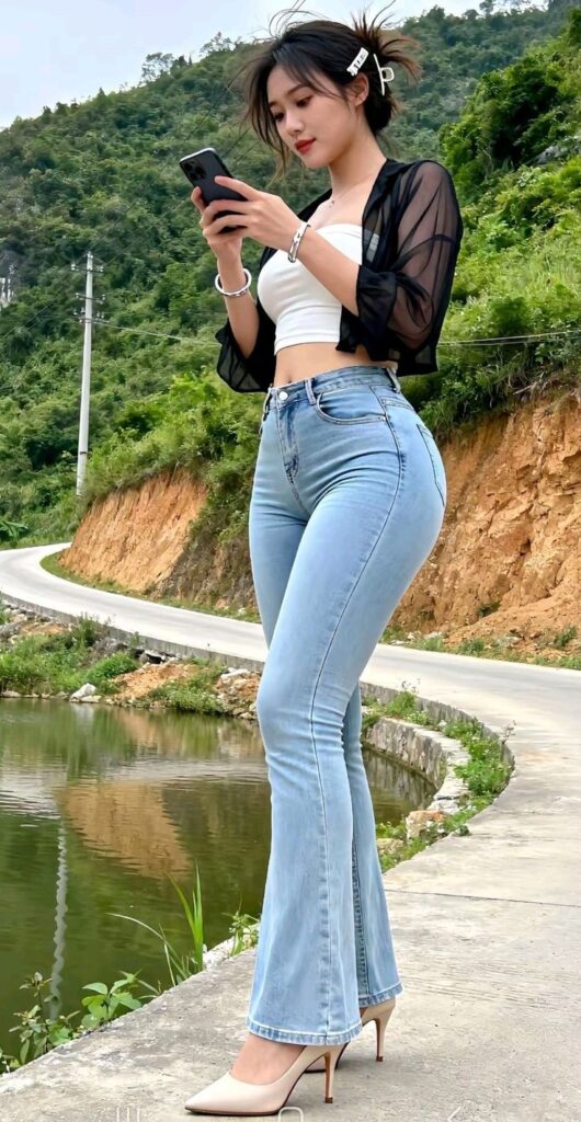 Beautiful Vietnamese AI Girl Images 18