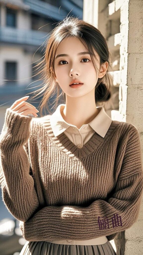 Beautiful Vietnamese AI Girl Images 2