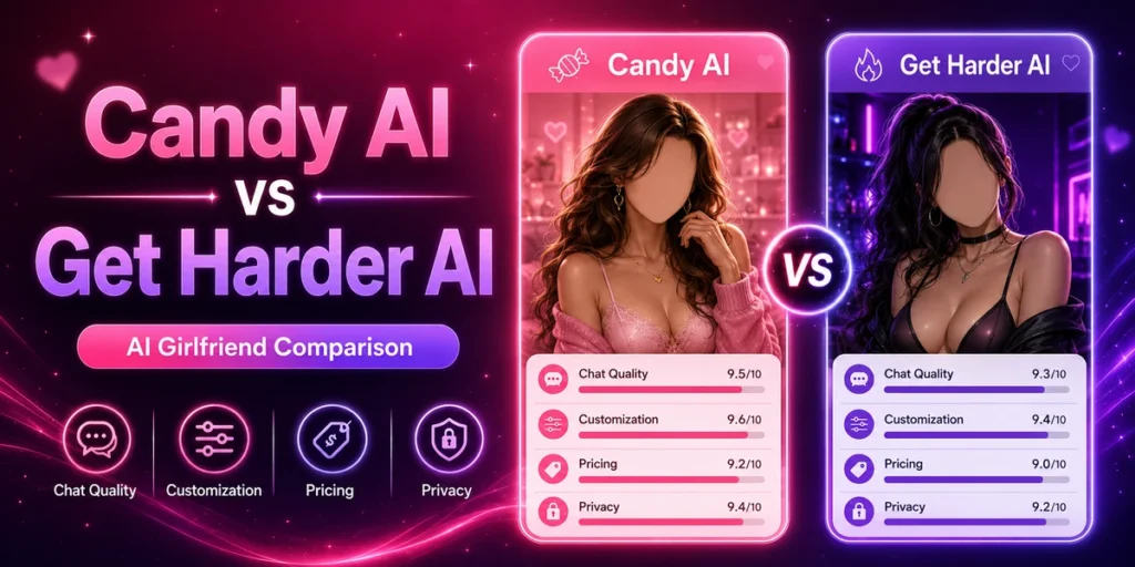 Candy AI vs Get Harder AI: Which AI Girlfriend Platform Is Better?