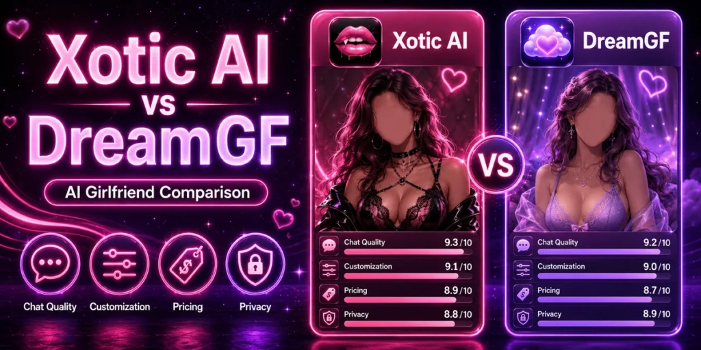 Xotic AI vs DreamGF: Which AI Girlfriend Platform Is Better? 3 Xotic AI vs DreamGF: Which AI Girlfriend Platform Is Better?